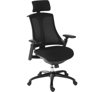 Image of TEKNIK Rapport Mesh Executive Chair - Black