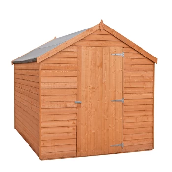 Image of Shire Super Value Overlap Apex Shed - 6ft x 8ft (1830mm x 2390mm)