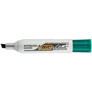 Image of Original Bic Velleda 1781 Chisel Tip Whiteboard Marker Assorted Colours Black