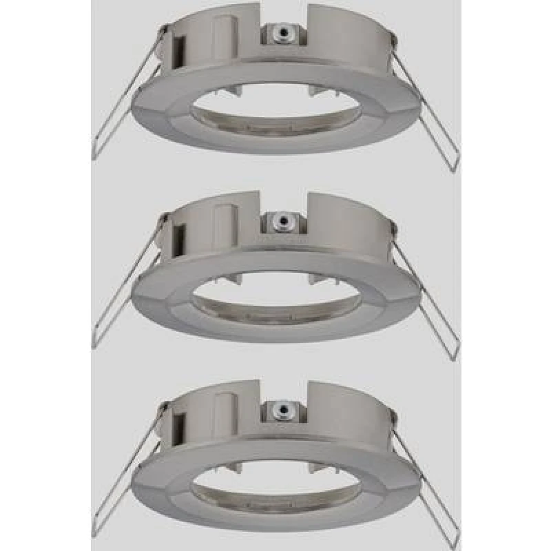Image of Paulmann Paulmann 92479 EBL Choose Recess-mount bracket 3 Piece set 10 W Iron (brushed) 92479