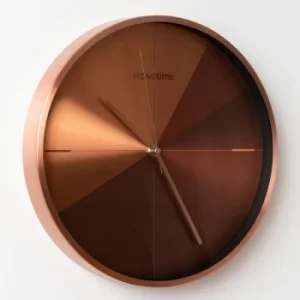 Image of HOMETIME Copper Clock with Split Copper Face
