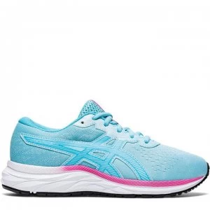 Image of Asics Gel Excite 7 Junior Girls Running Shoes - Blue/Blue