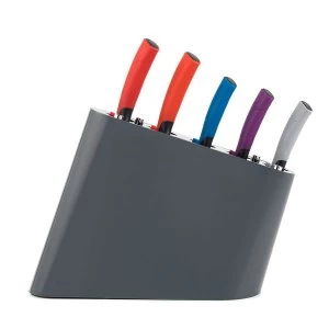 Image of Progress 5 Piece Knife Set with Knife Block