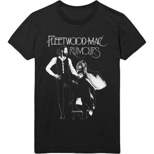Image of Fleetwood Mac - Rumours Unisex Medium T-Shirt - Black