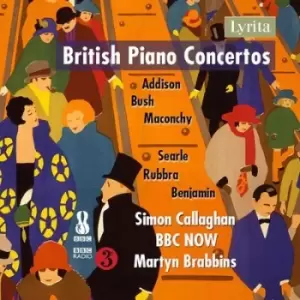 Image of British Piano Concertos by John Addison CD Album