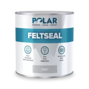 Image of Polar Specialist Coatings Polar FeltSeal 1 litre Grey