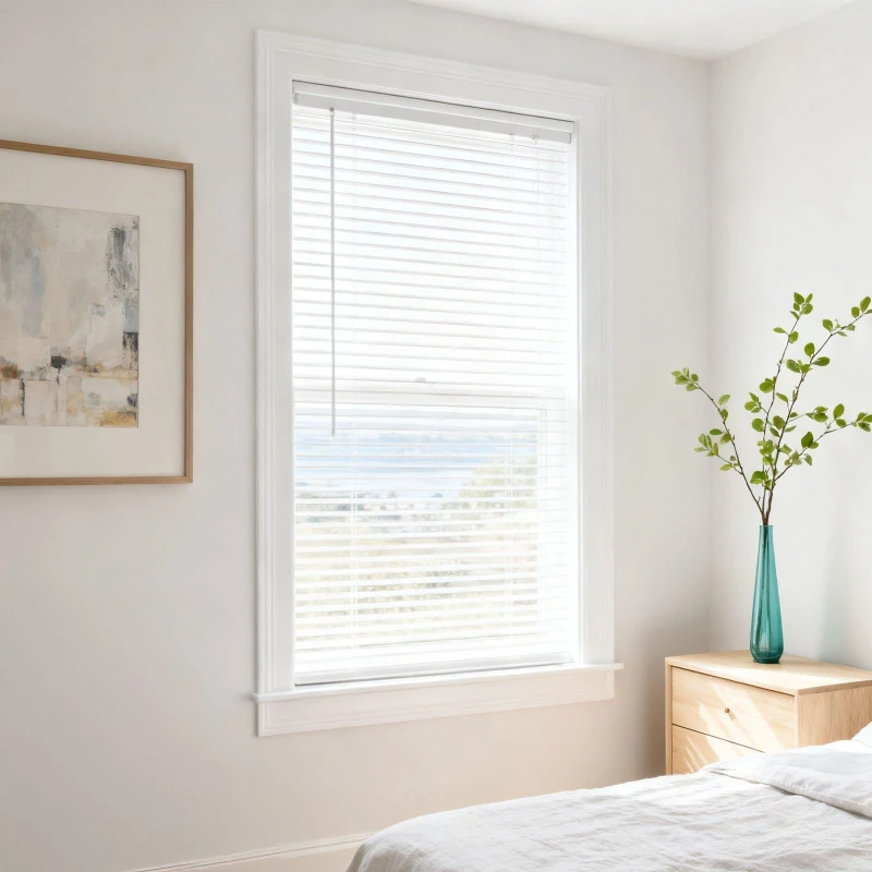 Image of LIFE IDEAS 2pcs Aluminum Venetian Blinds White unisex 60x130cm