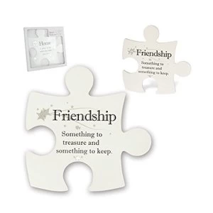 Image of Said with Sentiment Jigsaw Wall Art Friendship