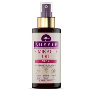 Image of Aussie 3 Miracle Oil Mega for Normal to Fine Hair 100ml