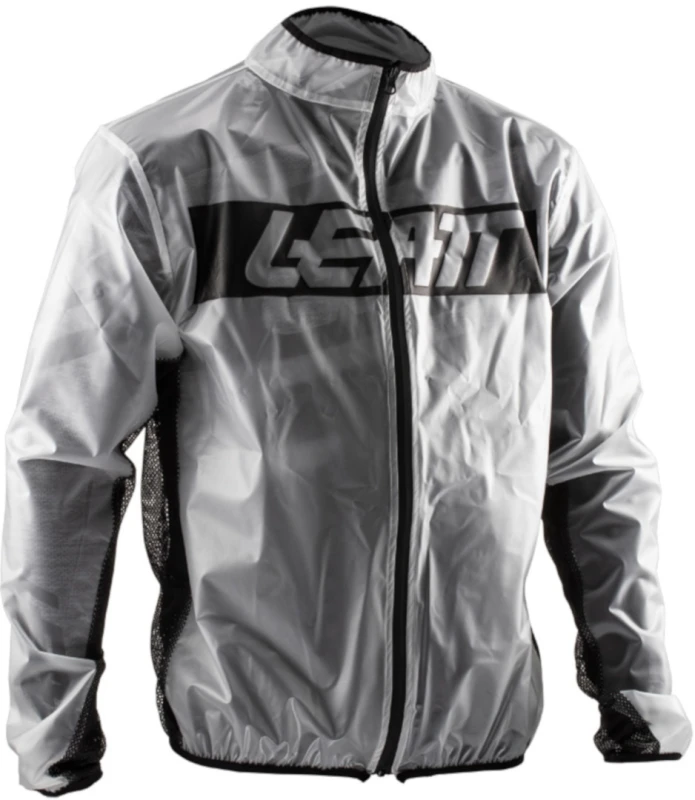 Image of Leatt Race Cover Motocross Rain Jacket, white, Size S for Men