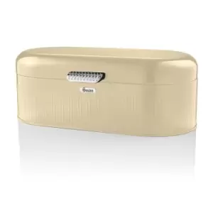 Image of Swan Long Cream Retro Bread Bin
