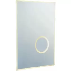 Image of Loops - Wall Light IP44 Mirrored Glass & Silver Paint 28W LED Bulb Included