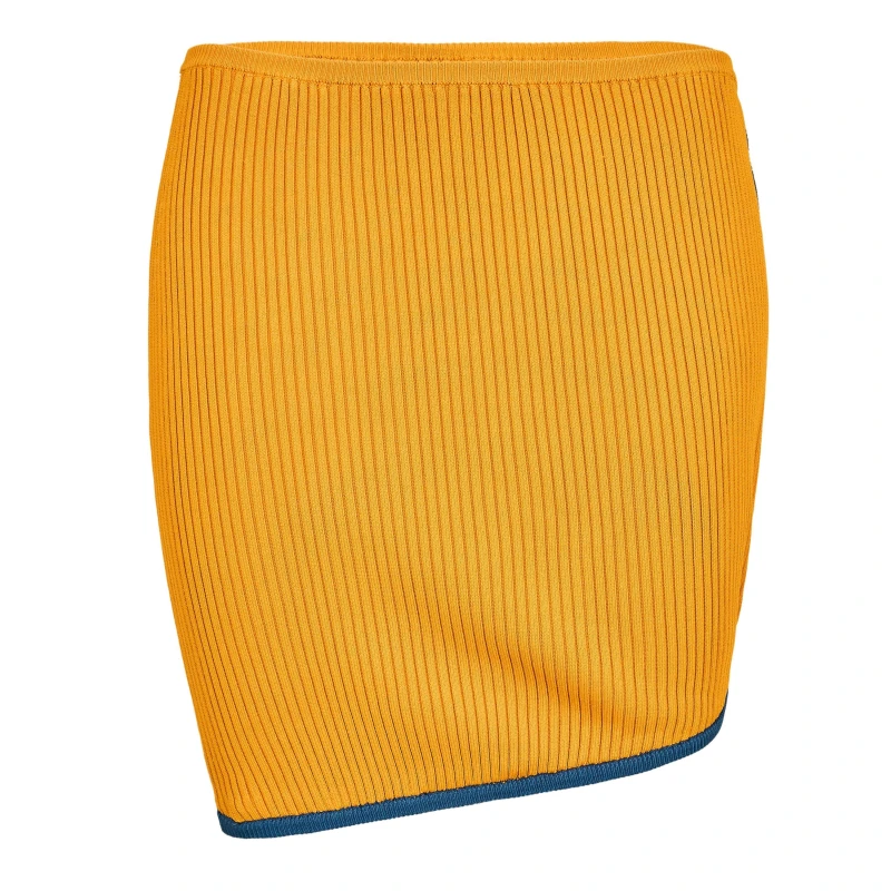 Image of Diesel Womens Onalisa Gona Knitted Skirt Orange female 6