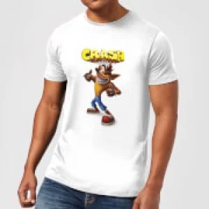 Image of Crash Bandicoot Thumbs Up Mens T-Shirt - White - 3XL