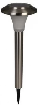Image of Luxform Lighting LF0029 Calais LED Solar Spike Light - Stainless Steel