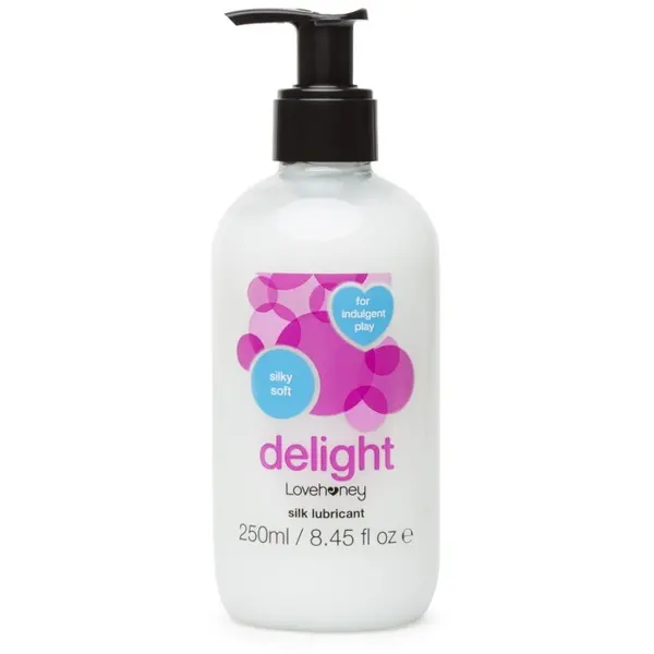 Image of Lovehoney Delight Extra Silky Water-Based Lubricant 250ml