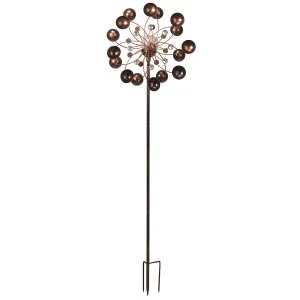 Image of Smart Garden Venti Wind Spinner with Solar Crackle Ball