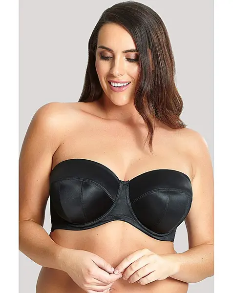Image of Sculptresse Sculptresse Dana Strapless Bra Black Female 42FF RV15449