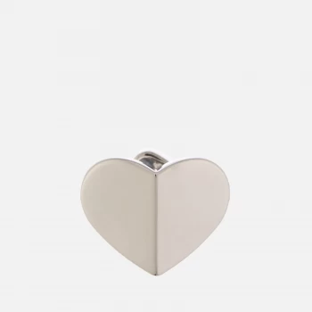 Image of Kate Spade New York Womens Heritage Heart Studs - Silver