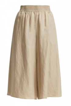 Image of French Connection Ellesmere Drape Culottes White