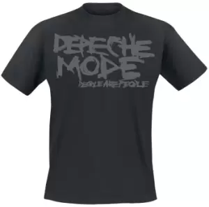 Image of Depeche Mode People Are People T-Shirt black