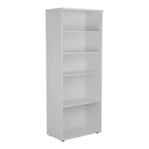Image of 2000 Wooden Bookcase (450MM Deep) White