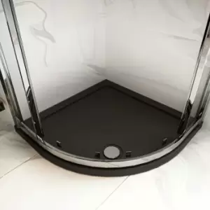 Image of Quadrant Shower Tray 800mm x 800mm - Slate Grey - Hudson Reed
