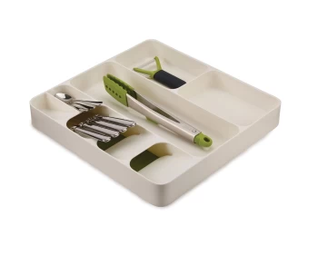 Image of Joseph Joseph DrawerStore Cutlery, Utensil & Gadget Organiser, White