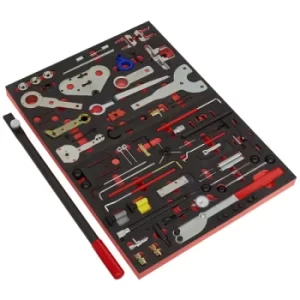 Image of Sealey VS5100MK Diesel & Petrol Master Timing Tool Kit 53pc VAG -B...