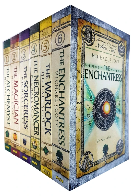 Image of The Secrets Of The Immortal Nicholas Flamel 6 Books Collection Set By Michael Scott Michael scott Books