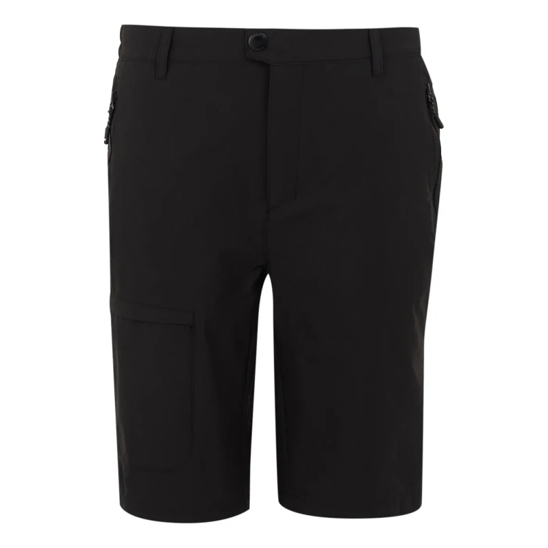 Image of Regatta Regatta Men 'Highton' Long Walking Shorts in Black Size: 33R Black 33R Male 5063019991801