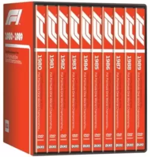 Image of F1 1980-89 - DVD Boxset