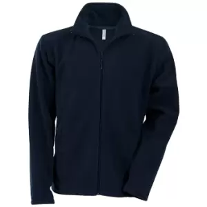 Image of Kariban Mens Falco Full Zip Anti Pill Fleece Jacket (M) (Navy)