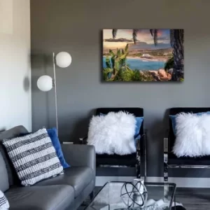 Image of 45702021C-028 Multicolor Decorative Canvas Painting