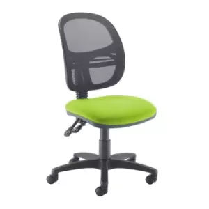 Image of Dams MTO Jota Mesh Medium Back Operators Chair with No Arms - Belize Red