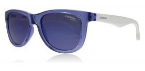 Image of Carrera Junior Carrerino 20 Sunglasses White Blue WWKXT 46mm
