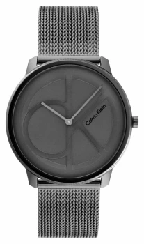 Image of Calvin Klein 25200030 Dark Grey CK Dial Dark Grey Steel Watch