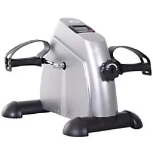 Image of HOMCOM Mini Exercise Bike Fitness W/LCD Display, 9Wx 40Dx 31Hcm-Silver