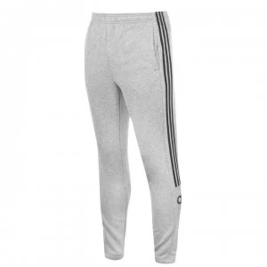 Image of adidas Mens Essentials 3-Stripes Pants - MedGrey/Navy