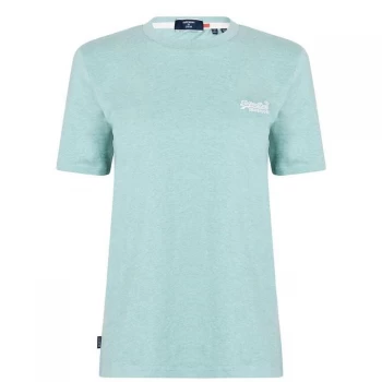 Image of Superdry Orange Label T Shirt - Sage Marl C22