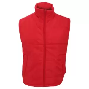 Image of Result Mens Core Bodywarmer Water Repellent Windproof Jacket (XL) (Red)