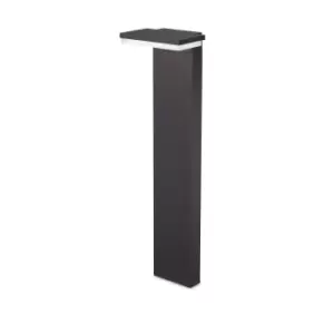Image of Path Square Outdoor Bollard Anthracite IP65 3000K