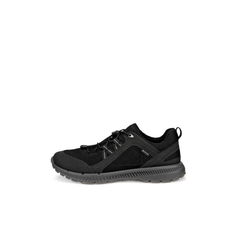 Image of Ecco Terracruise II Textile Womens Low Top Trainers - Black - Size:UK 7.5