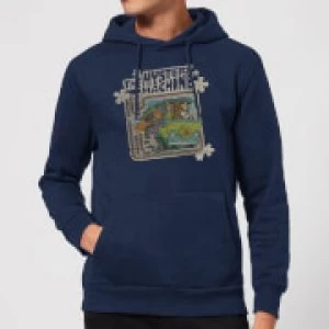Image of Scooby Doo Mystery Machine Psychedelic Hoodie - Navy - S