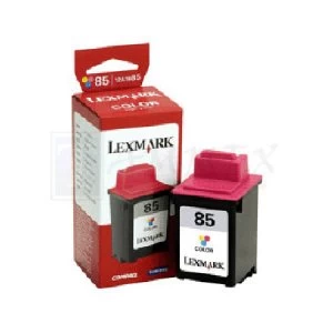Image of Lexmark 85 Tri Colour Ink Cartridge