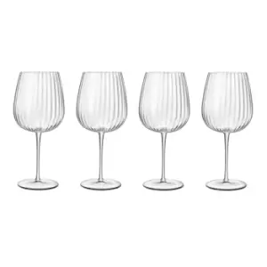 Image of Optica Burgundy / Gin Glasses - Dishwasher Safe, 750ml Pack of 4