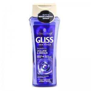 Image of Schwarzkopf Gliss Shampoo Volume & Repair 250ml