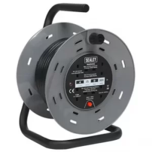 Image of Sealey BCR25 Cable Reel 25mtr 2 x 230V