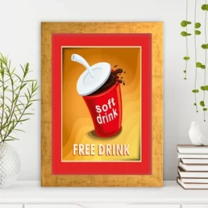 Image of AC26881741413 Multicolor Decorative Framed MDF Painting