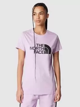 Image of The North Face S/S Easy Tee, Purple, Size XS, Women